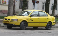 سمند در نقش خودروی تاکسی در تاجیکستان